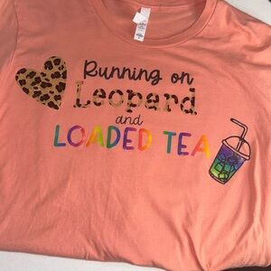 Leopard and Loaded Teas tee